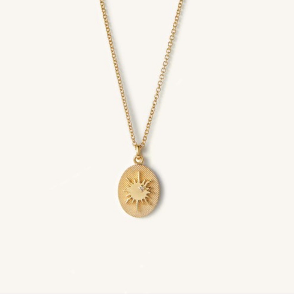MEJURI Tarot Sun Necklace